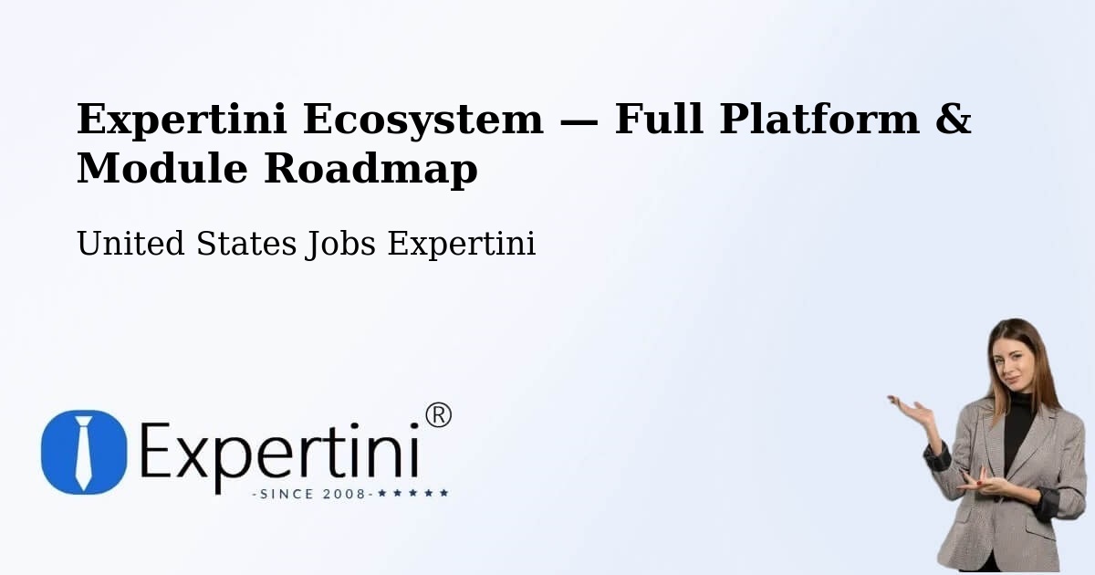 Expertini Ecosystem — Full Platform & Module Roadmap – Tonawanda